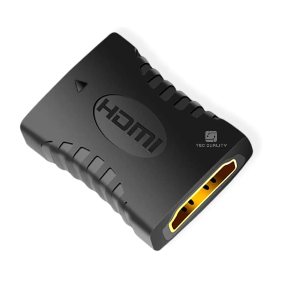 Conector Adaptador Extensor Hdmi fêmea x Hdmi fêmea 2.0
