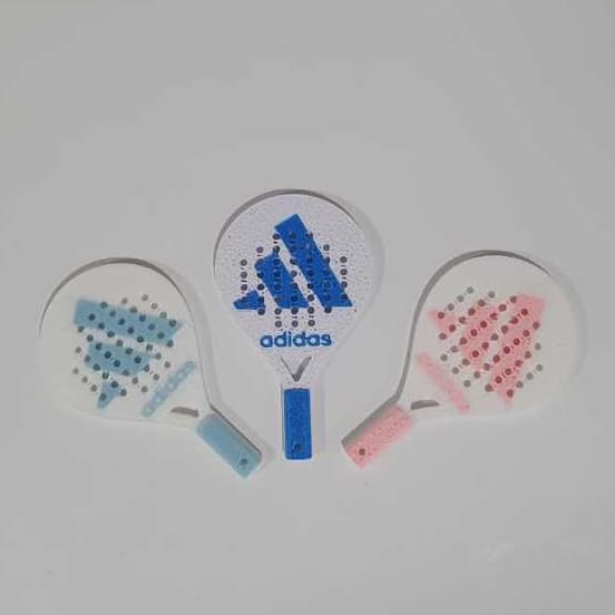 Chaveiro Raquete Beach Tennis 3D – Presente Perfeito para Amantes do Esporte! | Pronta Entrega