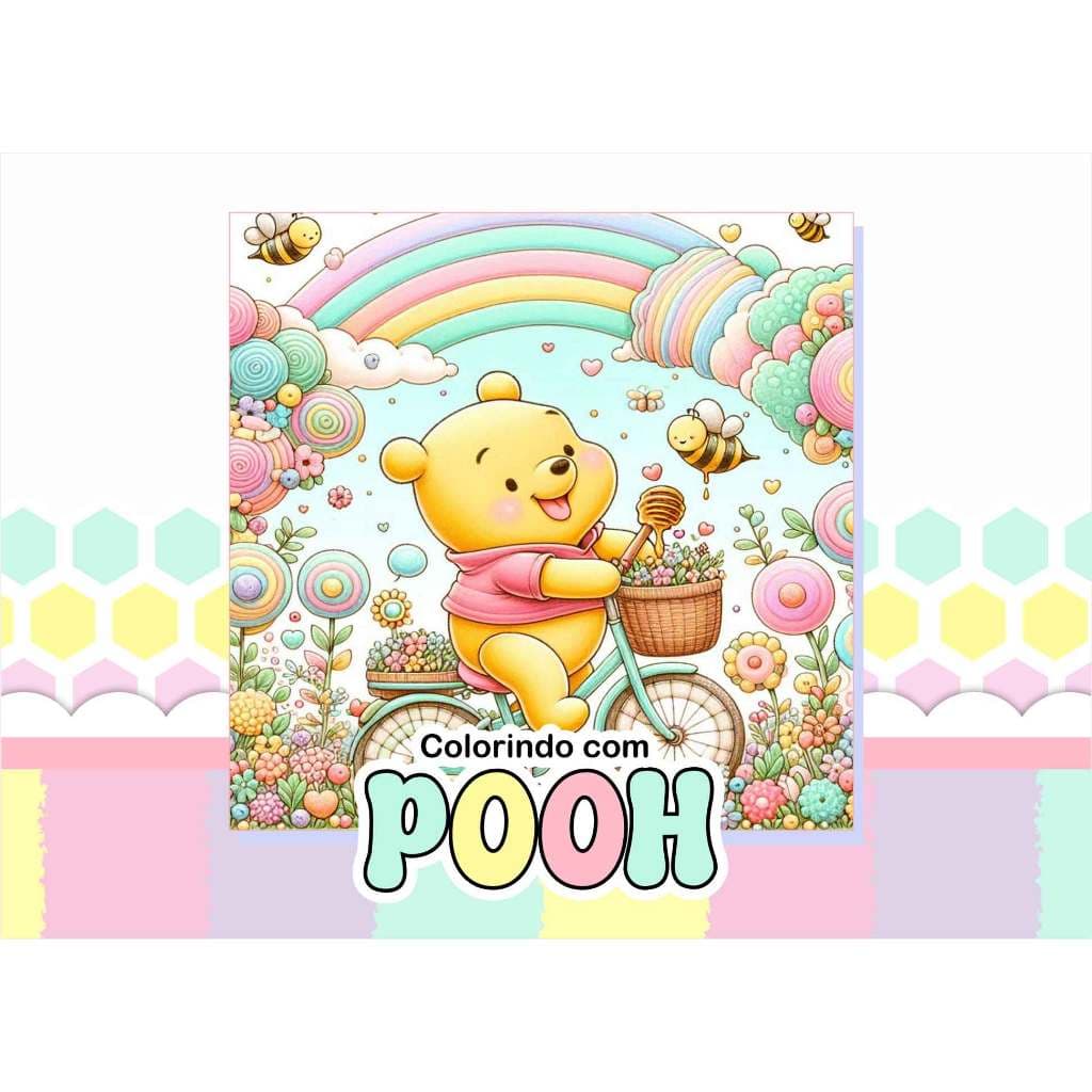 LIvro colorir lindo divertido fofo ursinho bob- ies gods capa dura laminado sn