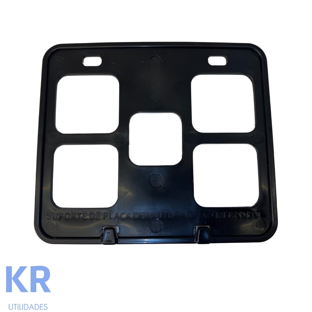 suporte moldura placa moto padrão mercosul contran cg titan fan pcx cb xre nmax