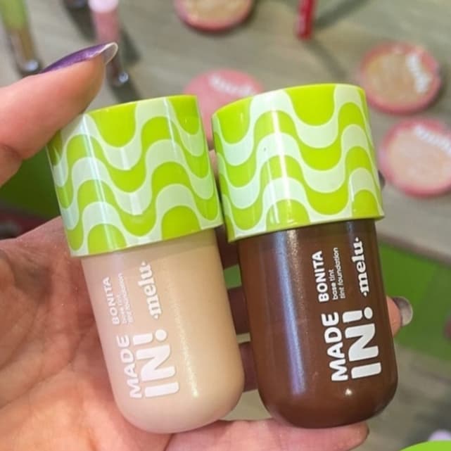LANÇAMENTO Made In! Base Tint Bonita Linha Melu by Ruby Rose - 16 Tonalidades e Acabamento Natural
