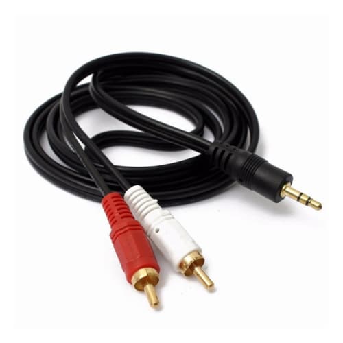Cabo De Audio Video P2 3.5mm X Rca Macho 1,5 Metros AV