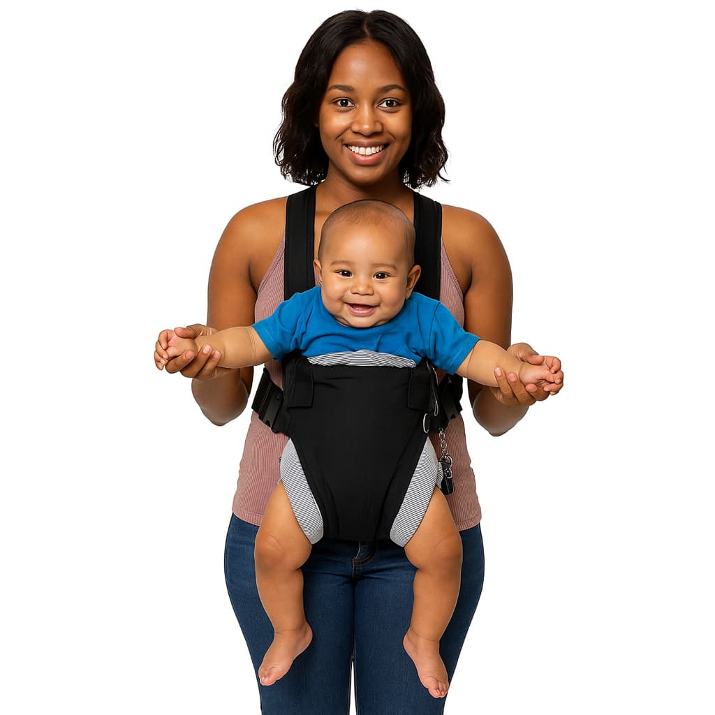 Canguru Bebê Passeio Ergonômico Ajustável Duas Posições Bolsa Carregador de Bebe