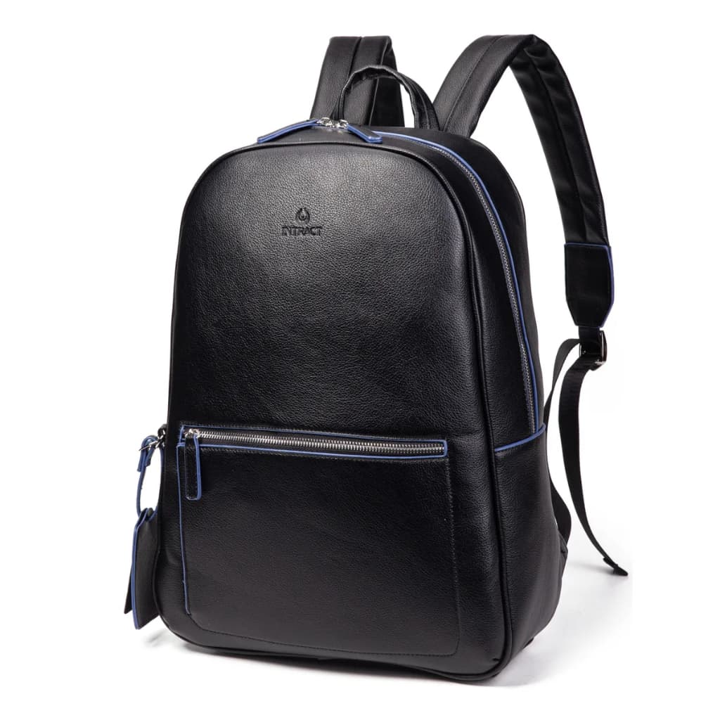 Mochila Couro Sintético Pu Executiva Intract com Porta Notebook 14 pol masculino/feminino