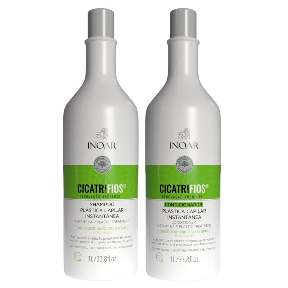 Inoar Kit Cicatrifios Renovação Absoluta Shampoo e Condicionador 1L