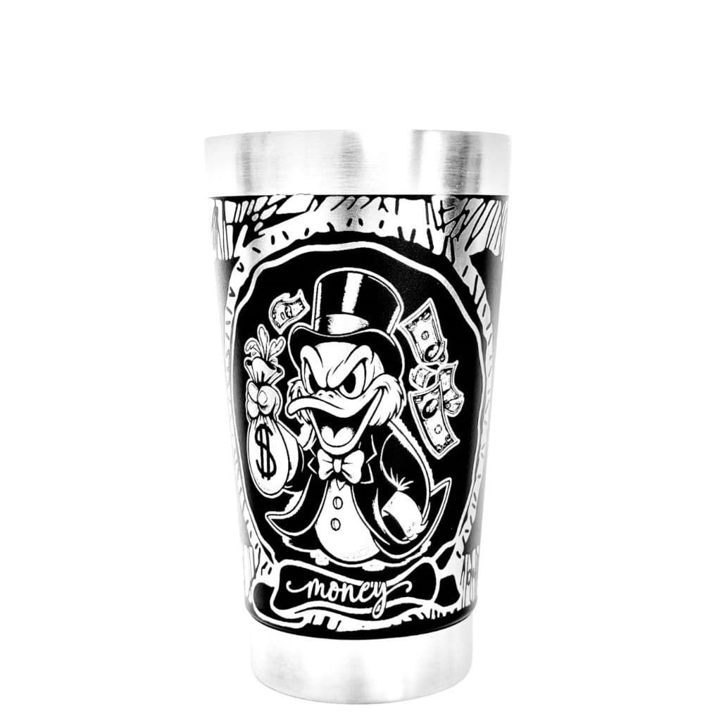 Copo Térmico 473ml Personalizado Gravado a Laser Tio Patinhas Clássico Nostálgico colecionável