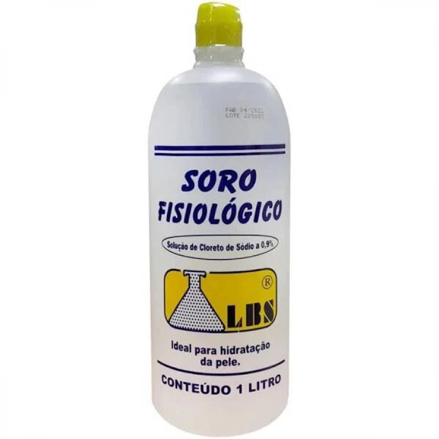 Soro Fisiológico 0,9% Cloreto de Sódio Estéril 100ml 250ml 500ml 1 L