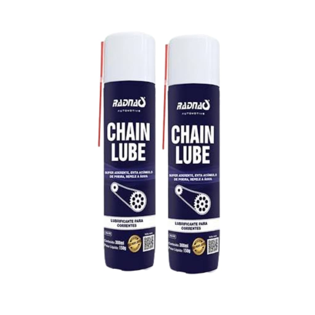 Graxas Spray Lubrificante Para Correntes Moto/ Bicicleta Radnaq Automotive 300ml