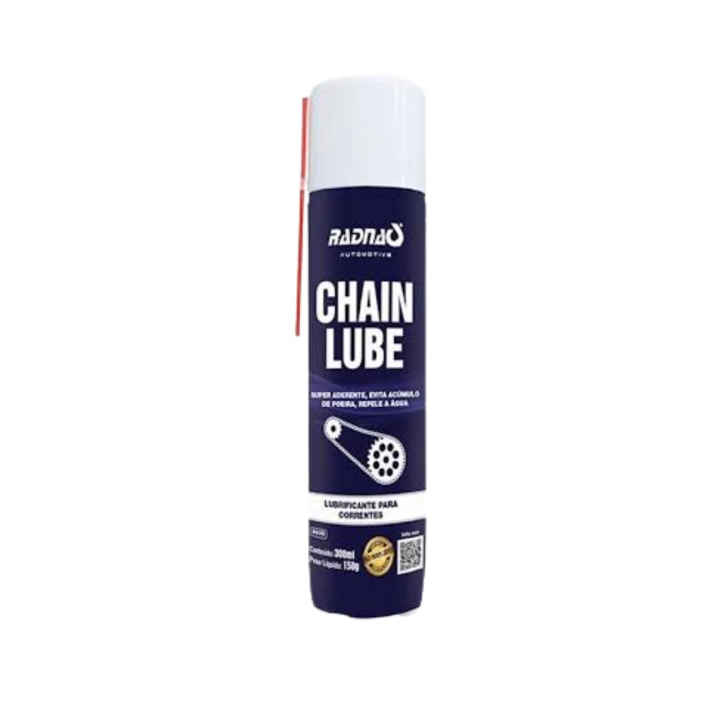 Lubrificante de Corrente Spray 300ml ou Polimero Sintetico 100ml Para Motos e Bicicletas Em Geral