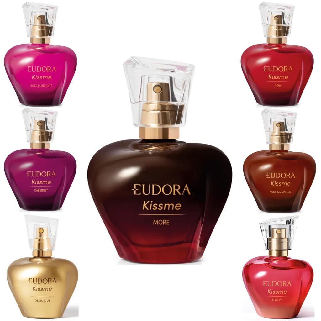 COLÔNIA KISS ME EUDORA 50ML - escolha sua fragrancia