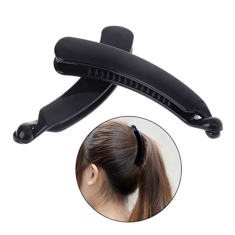 Grampo De Cabelo Coreano Acrílico Banana Clipe Para Mulheres Meninas Temperamento Suave Gravata Moda Acessórios O