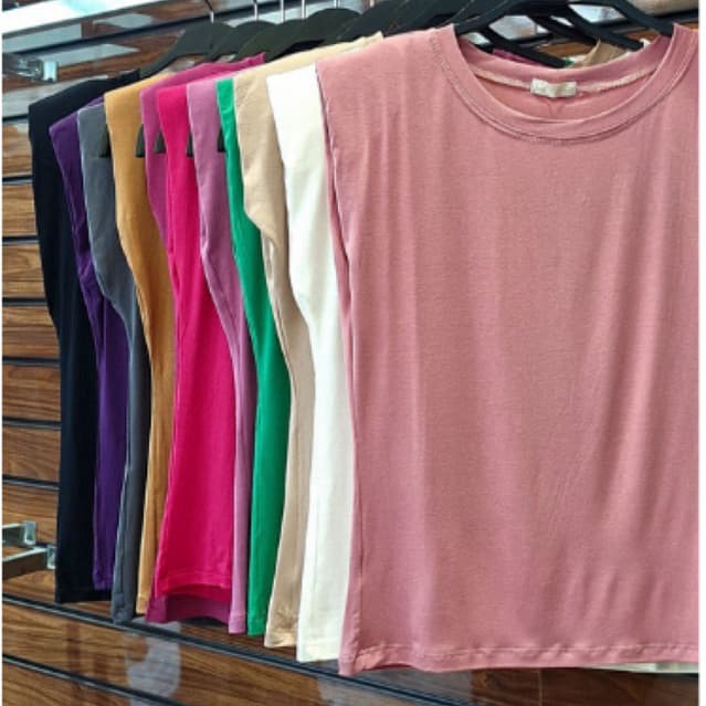 Blusa musclei Feminina com ombreira