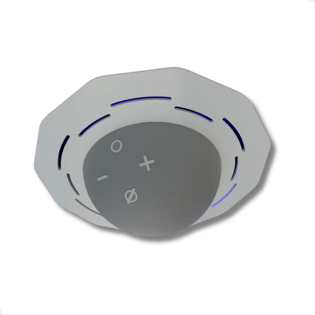 Suporte P/ Alexa Echo Dot 5/4 Embutir No Teto - Stephan