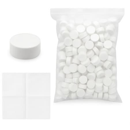 Toalha Comprimida Mágica 100 Unid Compacta Portátil Viagem Camping Higiene Prática Paper Towel