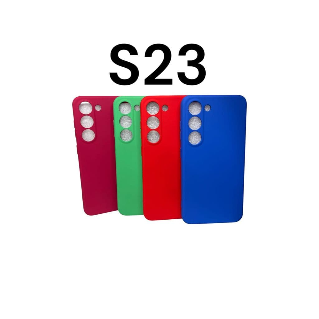 CAPA SAMSUNG S23 de Silicone 100% aveludara