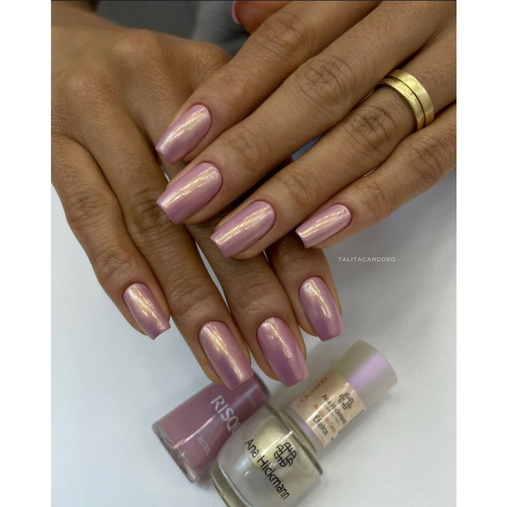 Misturinha Perfeita Com 2 Esmalte - Esmalte Astral - Risqué  + Esmalte Feitiço do Campo - Ana Hickmann