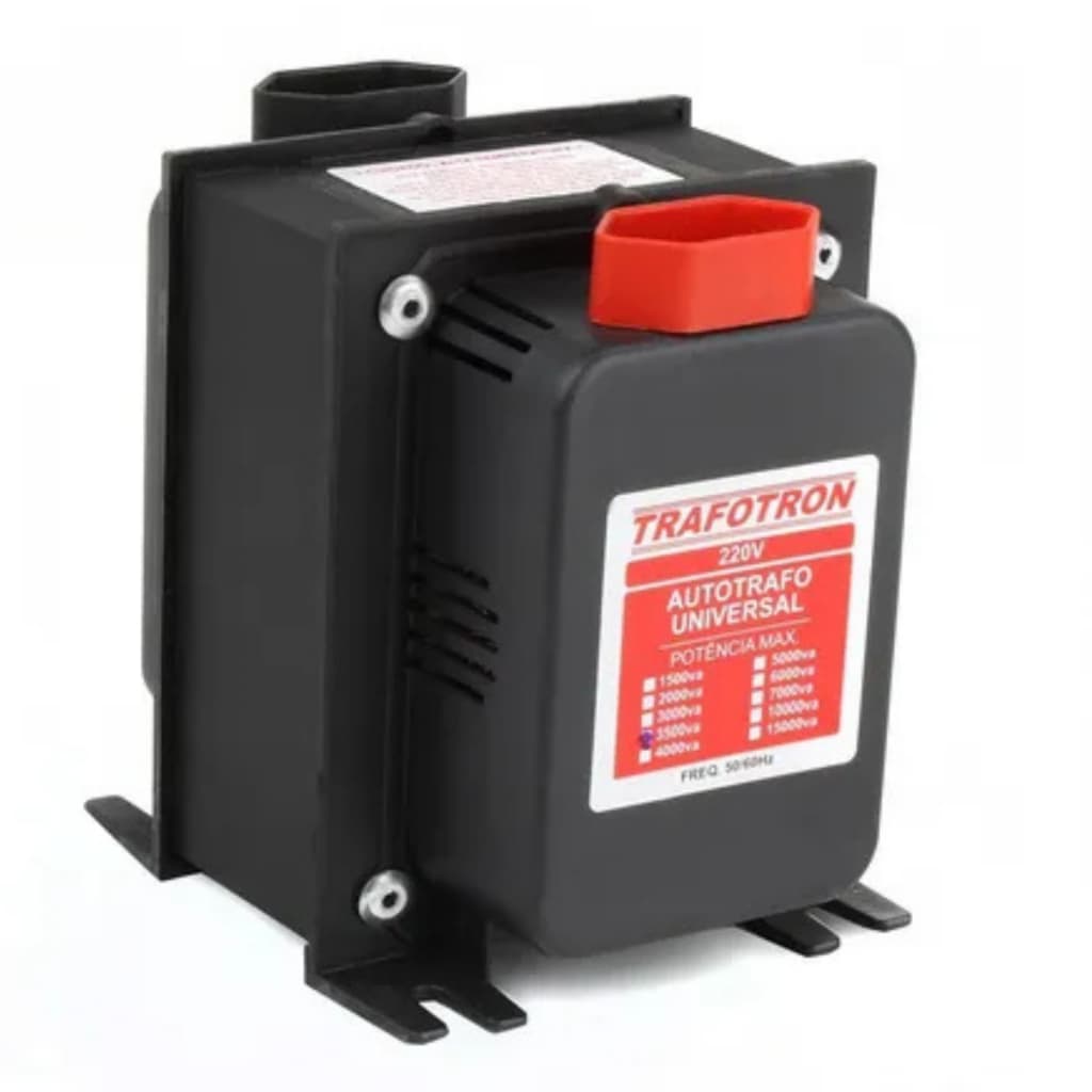 Transformador de energia 3500VA 127 > 220 e 220 >127. Geladeira, ar condicionado, air fryer, microondas, bivolt etc...