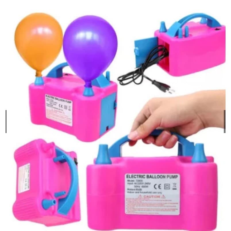 Inflador Elétrico de Balões Bexigas 110v Festa Ornamentação Bomba de Encher Bola de Festas
