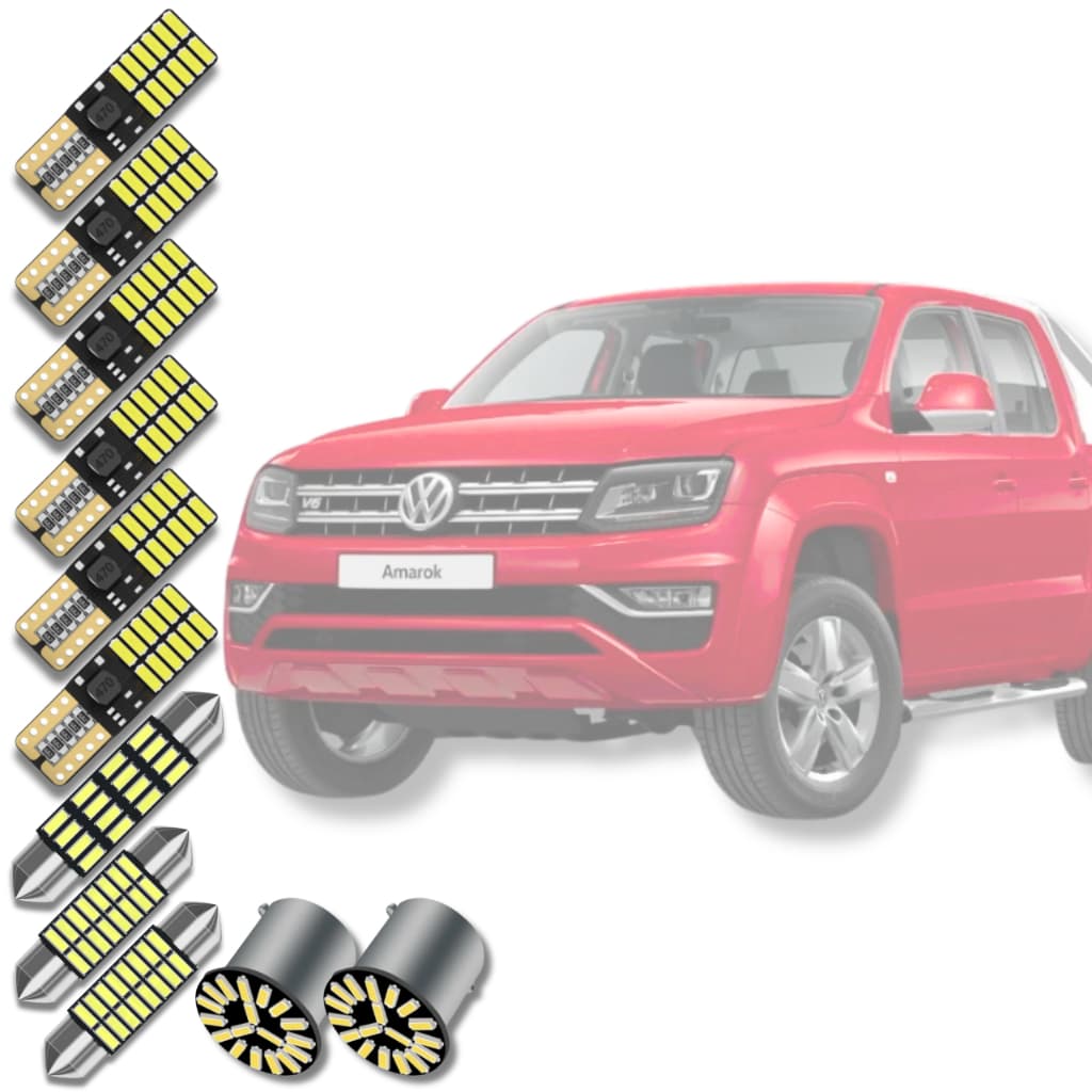 Kit Led Interno/Interna >Lâmpadas Premium< Volkswagen Amarok 2010 até 2020 *Envio24h*