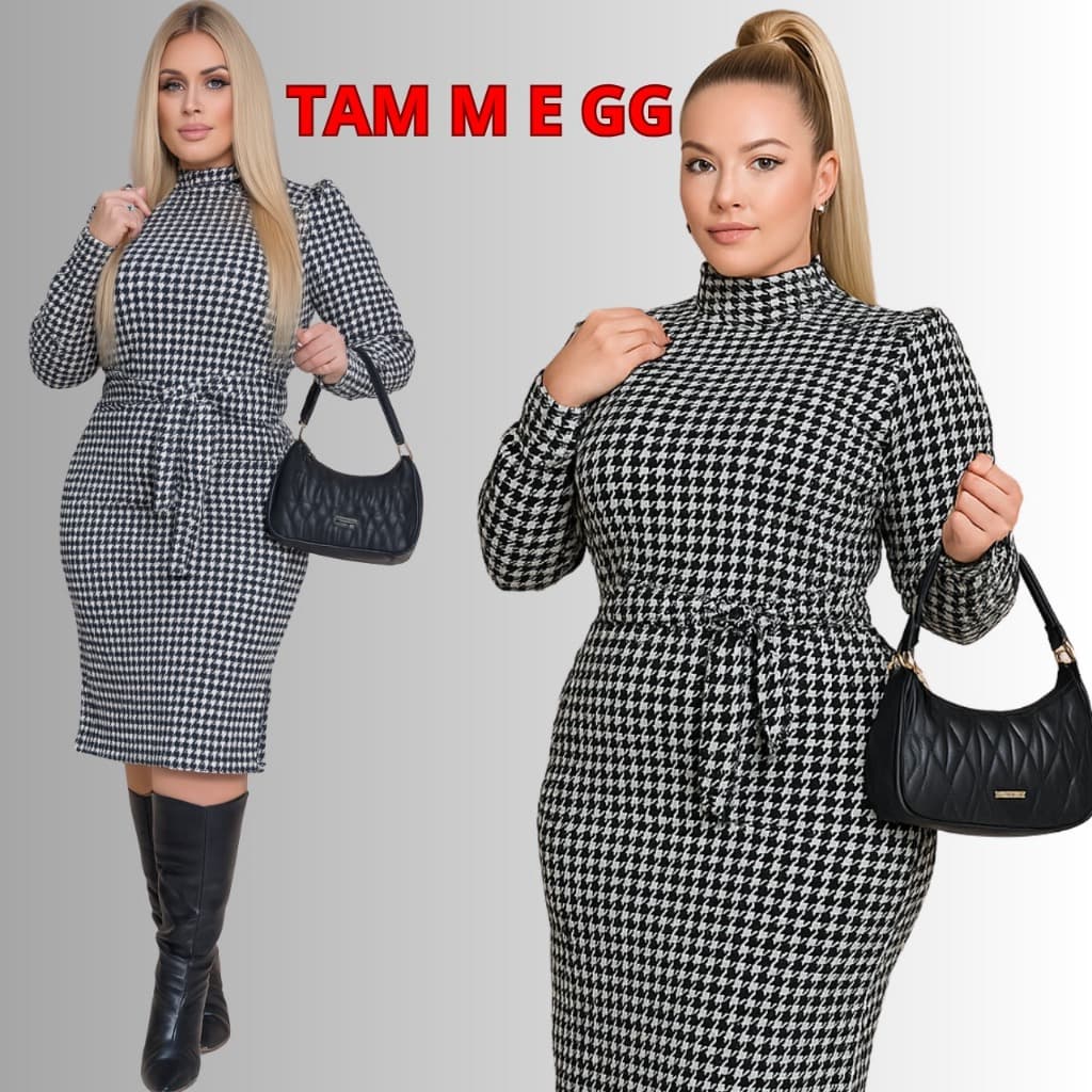 Vestido animal print oncinha onça manga longa princesa gola alta midi cinto fixo balada gringa evangélica KARLA ML