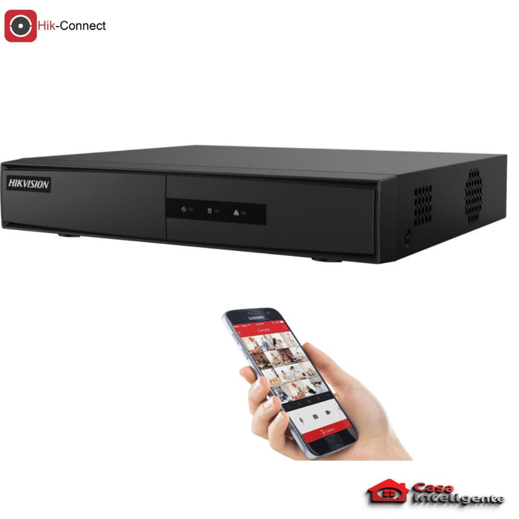 NVR HIKVISION 4 CANAIS POE DS-7104NI-Q1/4P