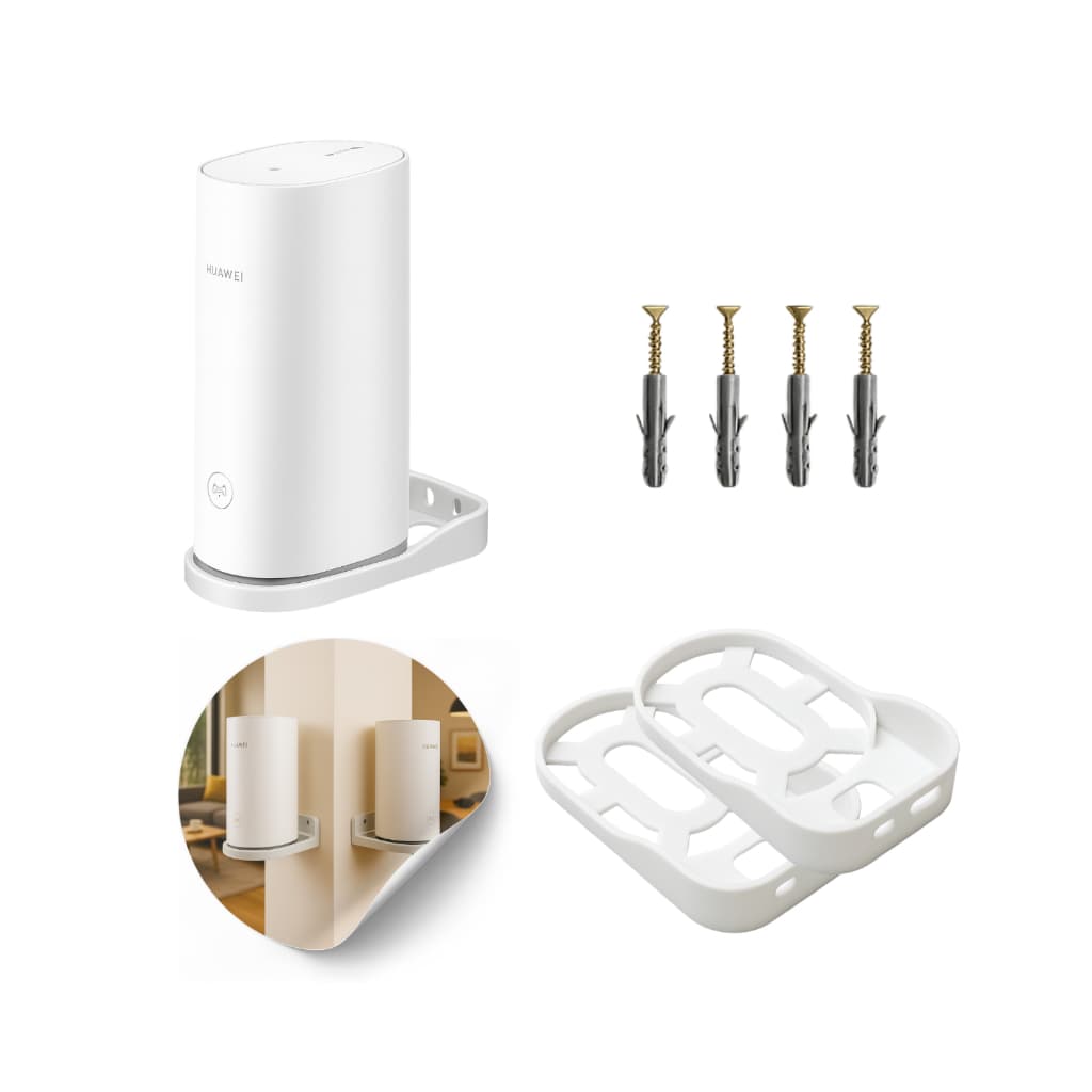 2 Suportes De Parede Para Roteador Huawei Wifi Mesh 3 WS8100