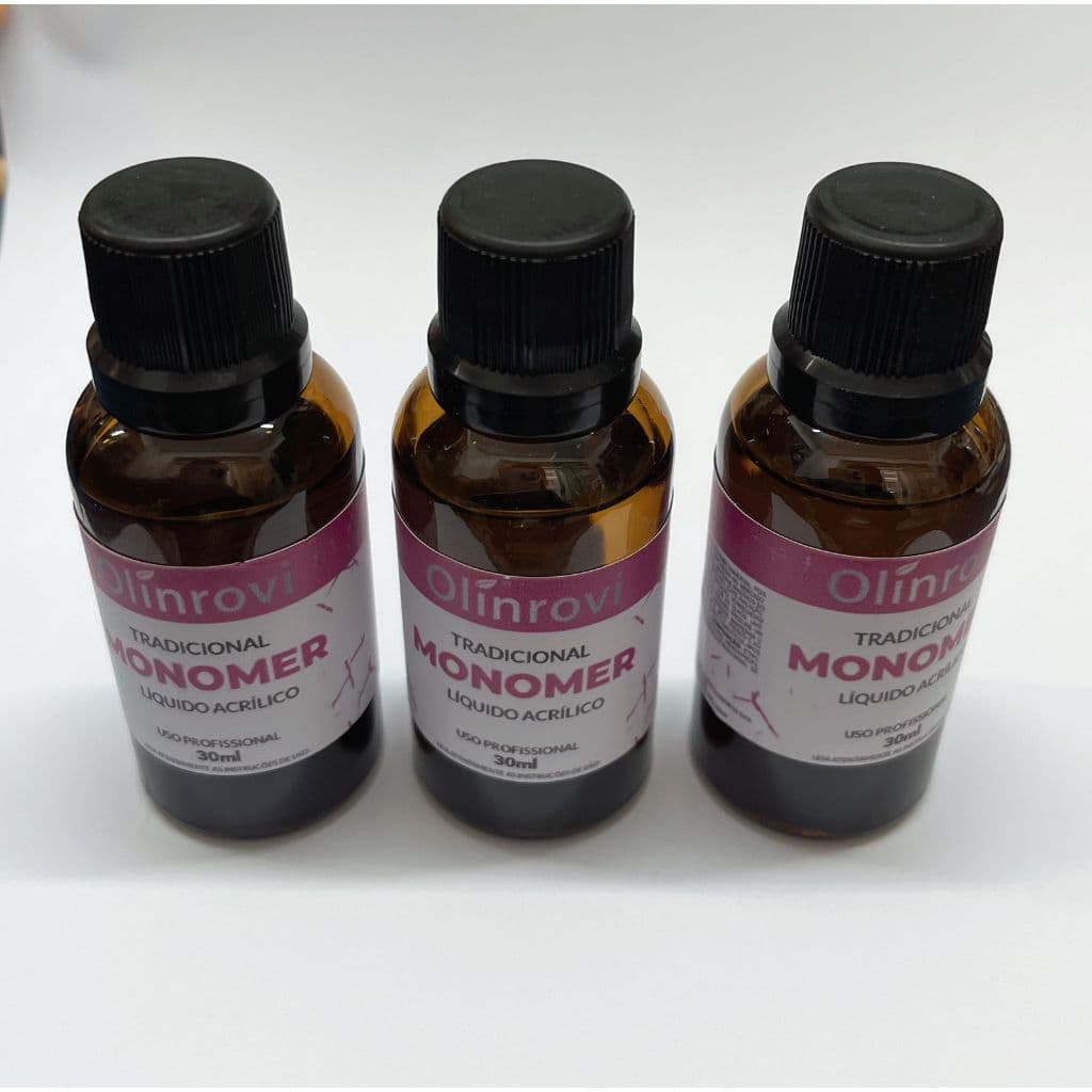 Kit 3 monomer olinrovi liquido acrilico