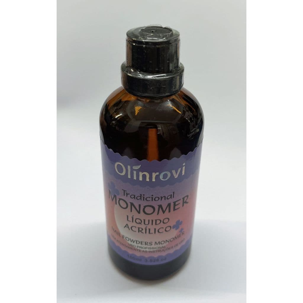 Líquido Monomer Acrílico Unha Porcelana OLINROVI  100ml  COM ANVISA (Aplicável a diversas marcas Pó Acrílico)-cn