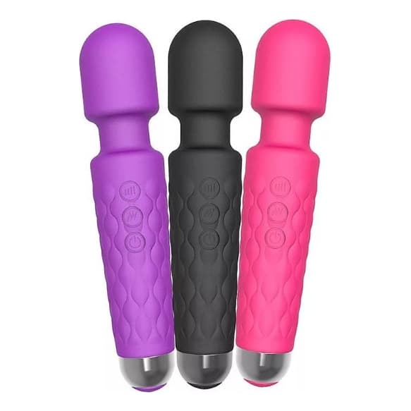 Massageador Profissional 20 Velocidades Varinha magica Max Relaxante