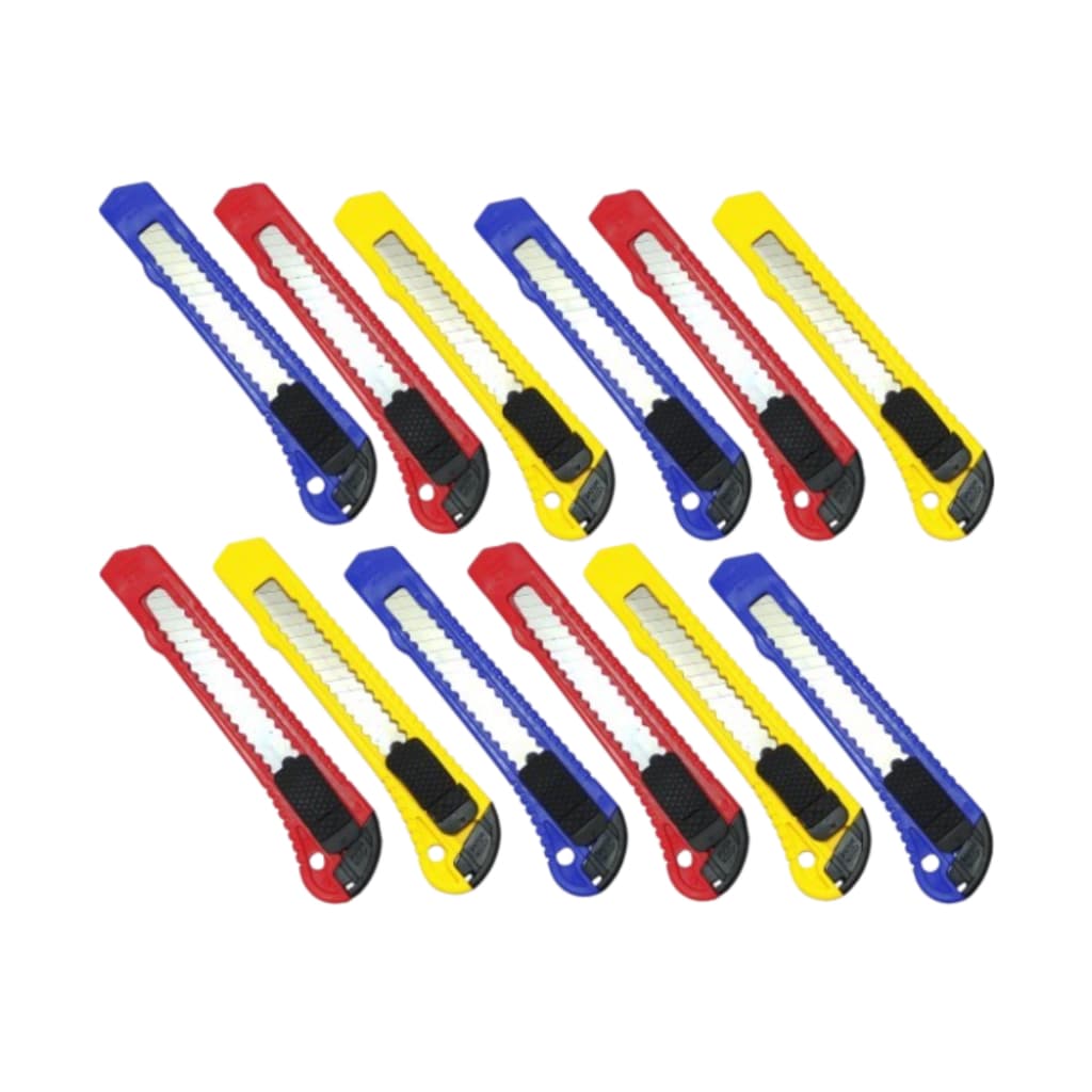 Estilete Trava Lâmina 18mm Largo Grande Profissional Gadan