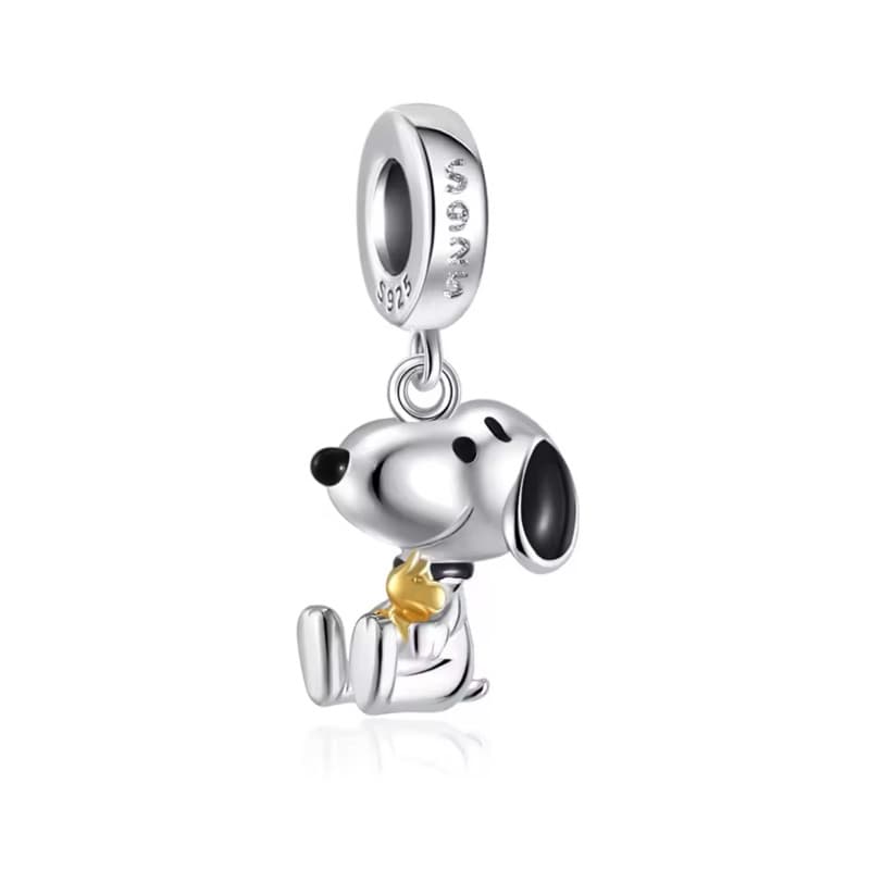 Berloque Charm Snoop Dog Cachorro Em Prata 925 Modelos