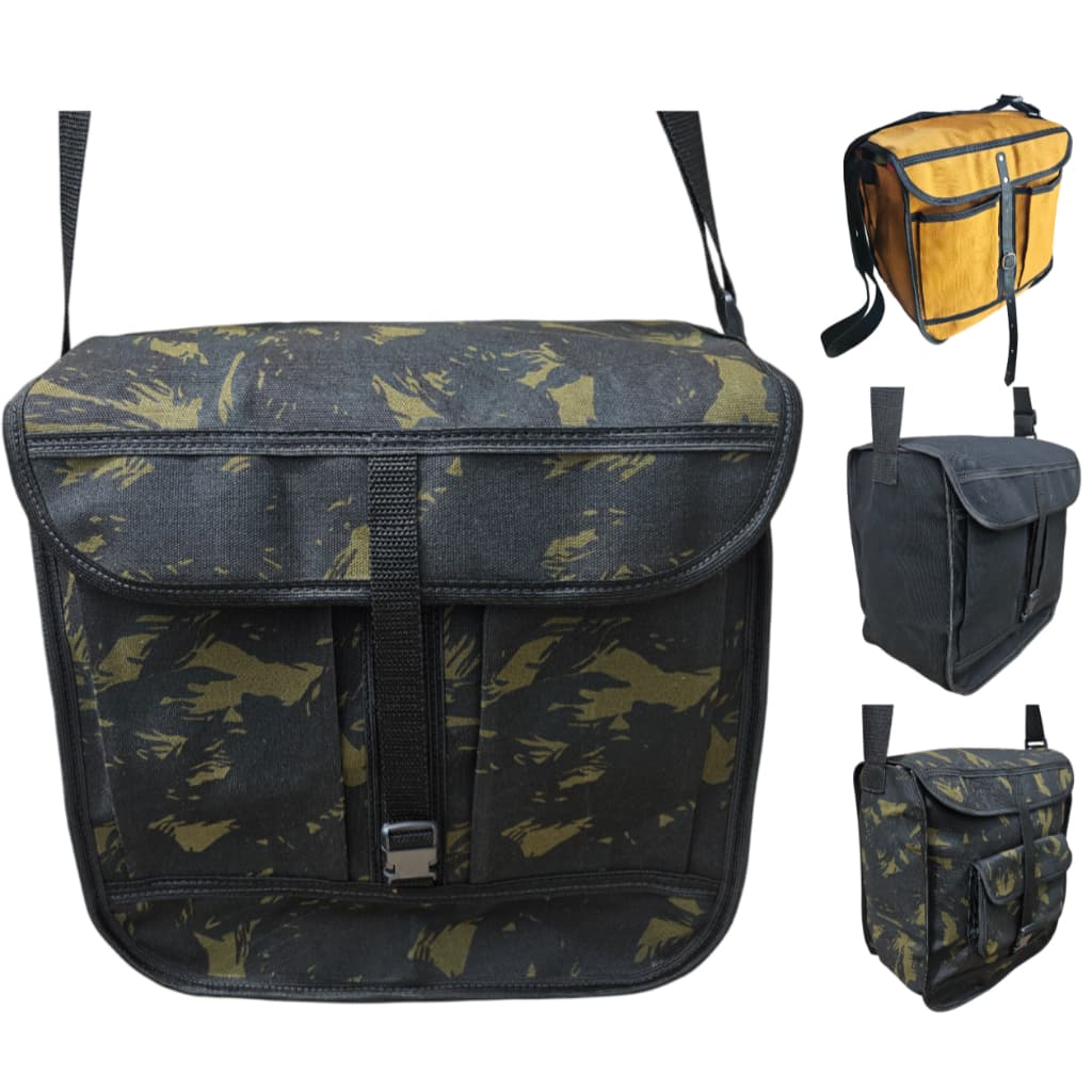 Bolsa De Ferramentas Grande Embornal Eletricista Encanador Montador Lona Resistente Varias Cores
