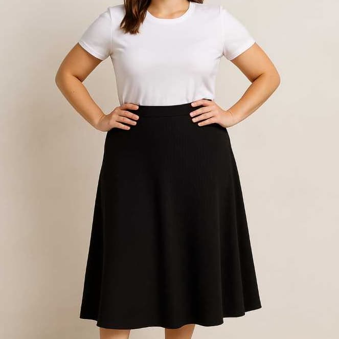 TETELESTAI - Saia GODE Moda Evangélica - Plus Size