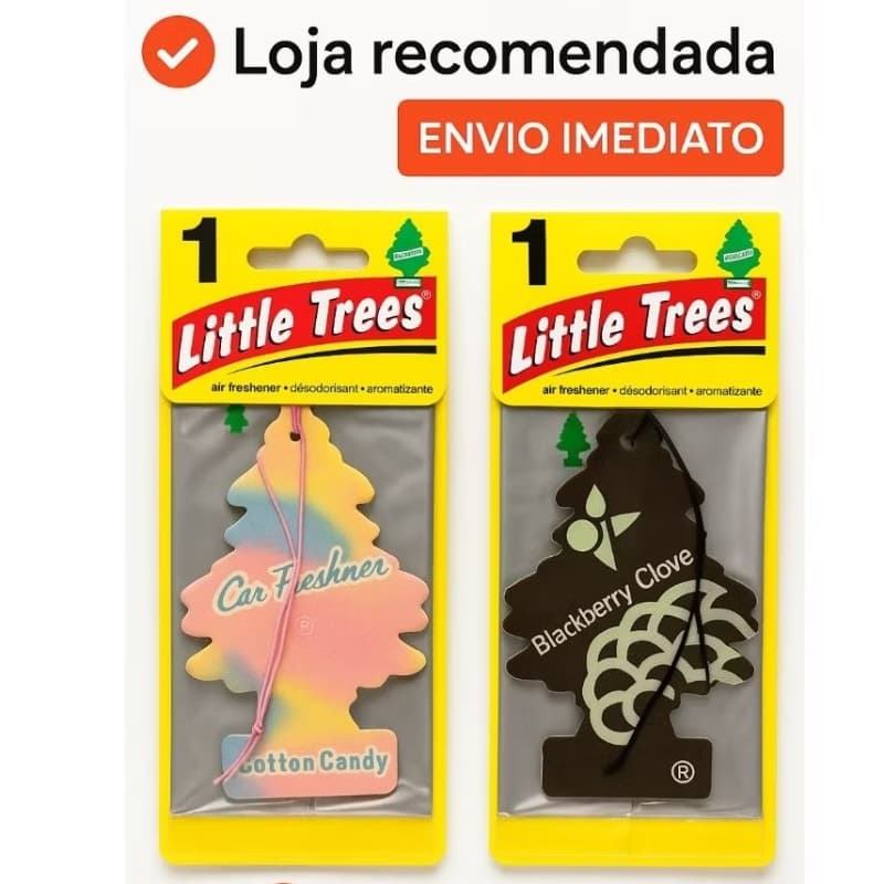 Aromatizantes Little Trees Para Carros - Diversas Fragrâncias