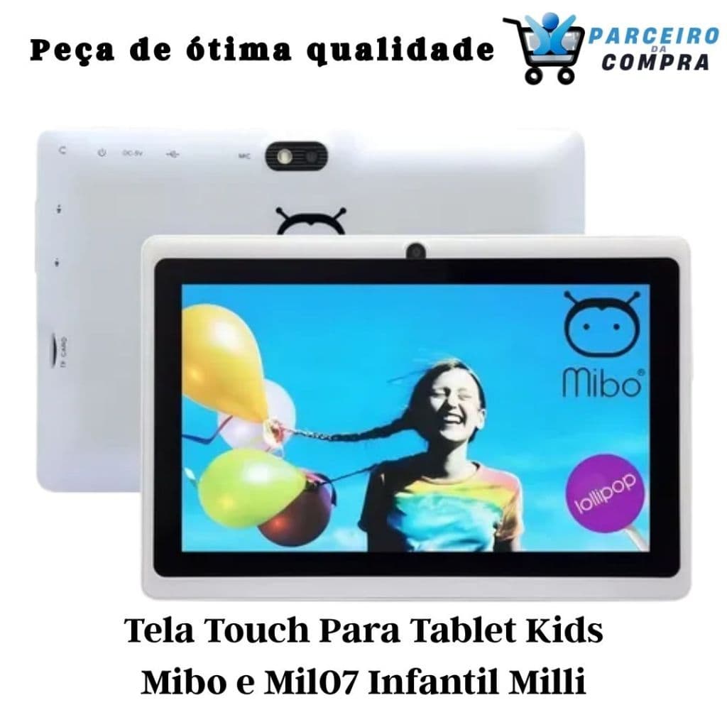 Tela Touch Tablet Infantil MIL07 7 Astronalta Oferta