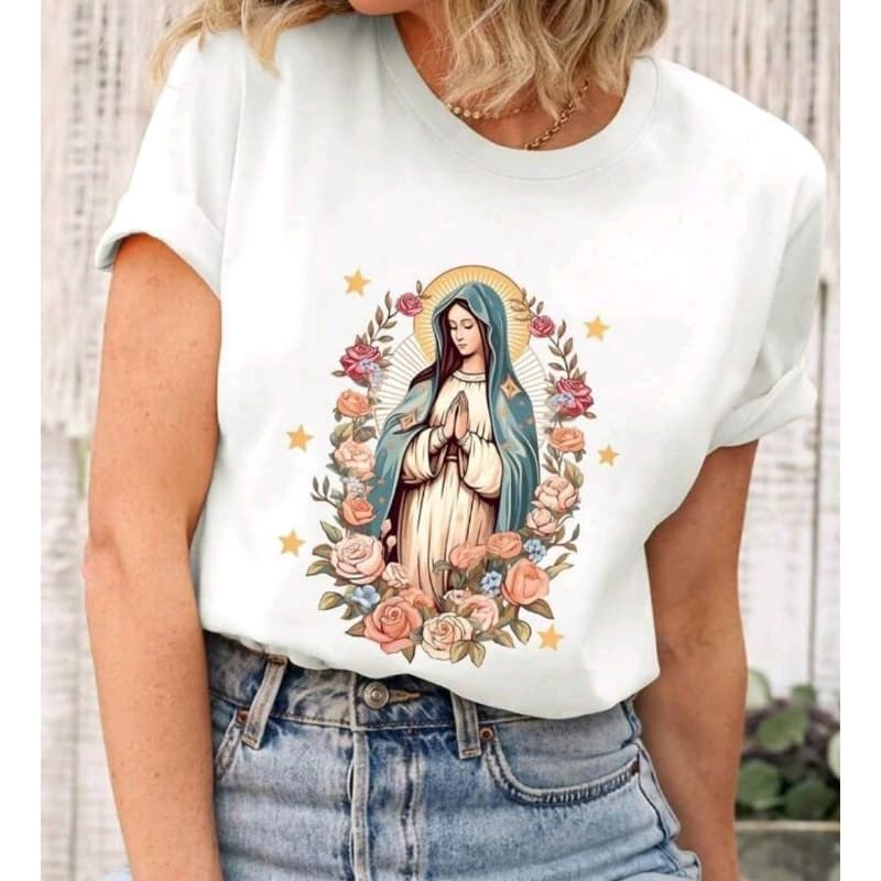 Blusa Feminina Camiseta 100% Algodão