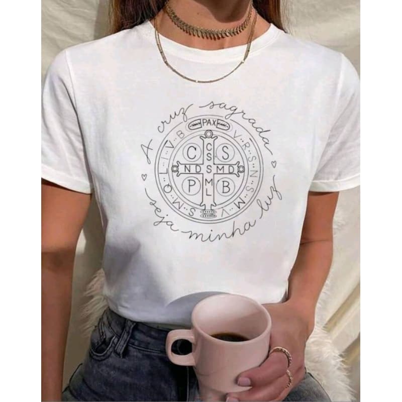 Camiseta Feminina Blusa 100% Algodão