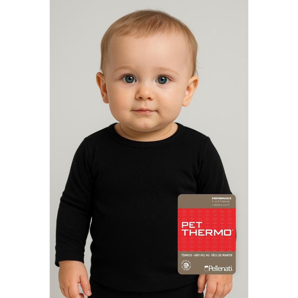Roupa Termica Menina e Menino Inverno Peluciada Segunda Pele Tamanho 01 ao 04
