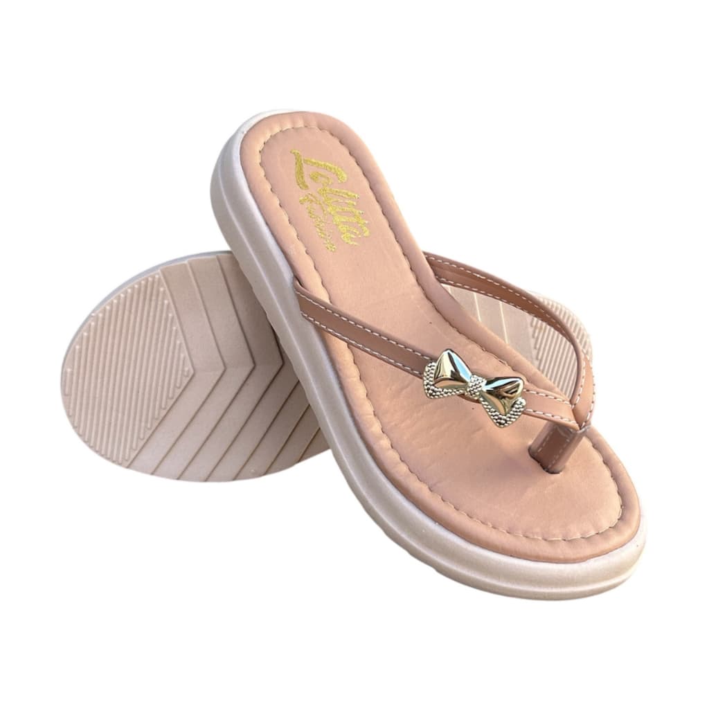 Chinelo Infantil Sandália Feminina Laço Menina Delicada Lançamento Moda Conforto