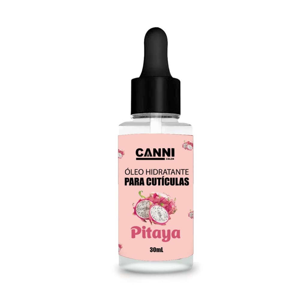 Óleo hidratante para cuticulas 30ml canni color - Pitaya