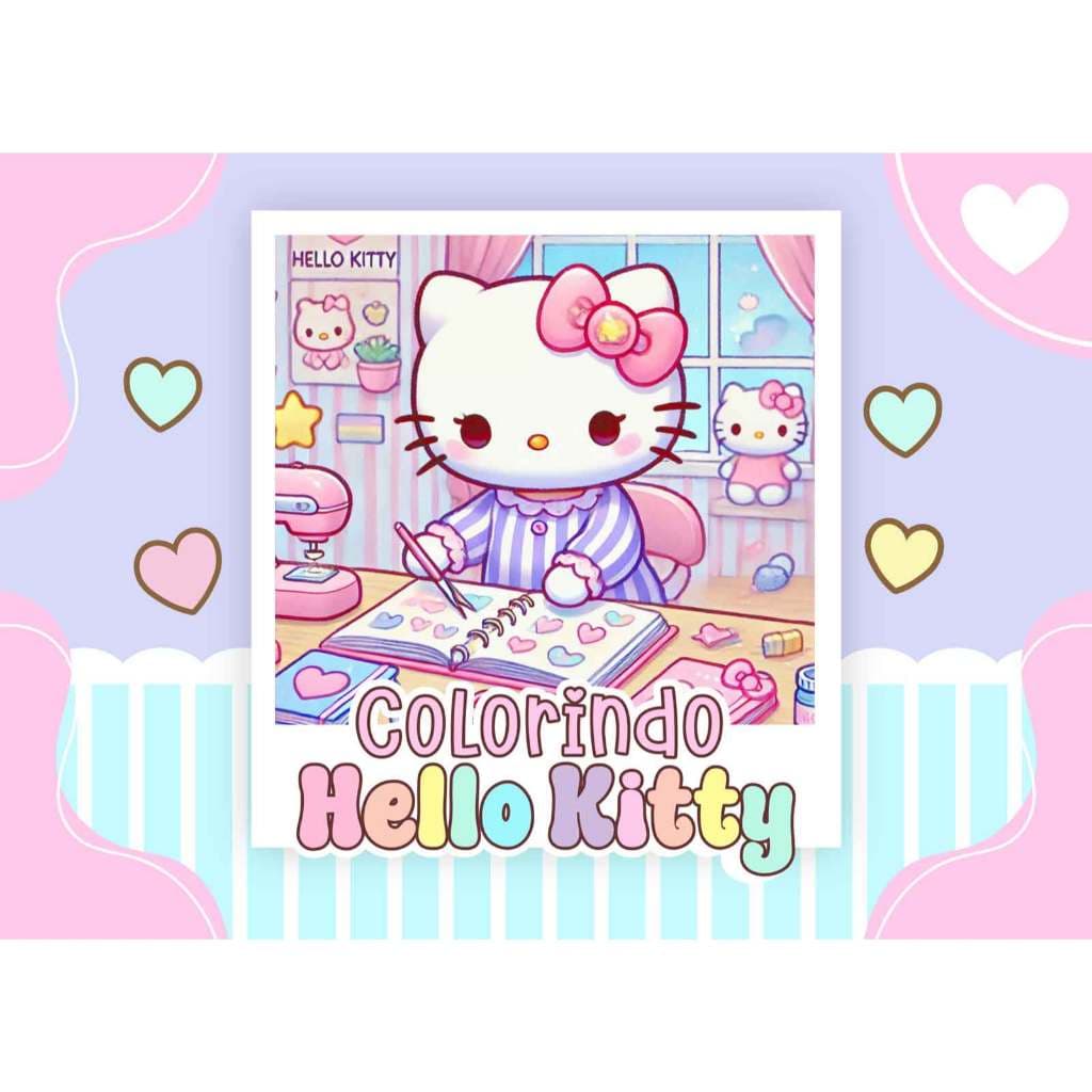 Livro colorir helo infantil adulto kit divertido bo bi ie god colorindo capa dura sn