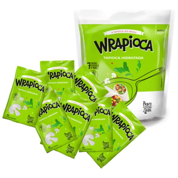 Waprioca 7 Porções Individuais – Tapioca Pronta, Prática e Saudável