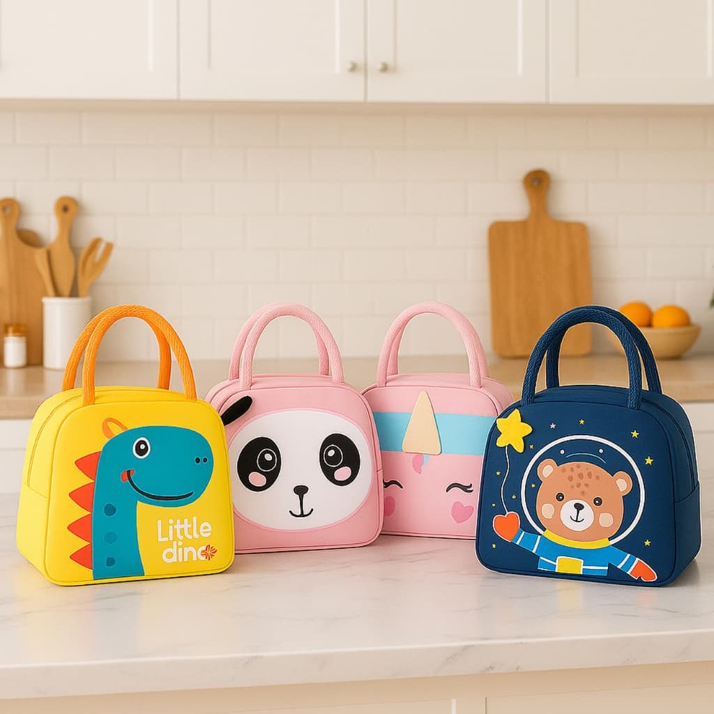 Bolsa Lancheira Térmica para Marmita Infantil Escolar Preserva Temperatura Térmica