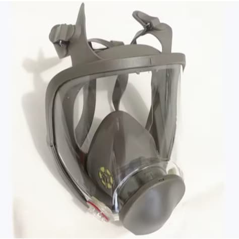 Máscara respiratória full face Facial Inteira 6800 silicone