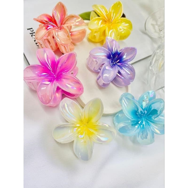 kit 1-3 Piranha Lírio Tam G  prendedor de flor grampo de cabelo presilha de flor acessório de cabelo