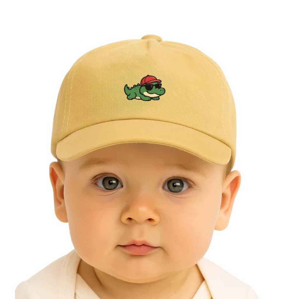 bone infantil bebe 03 a 12 meses jacare