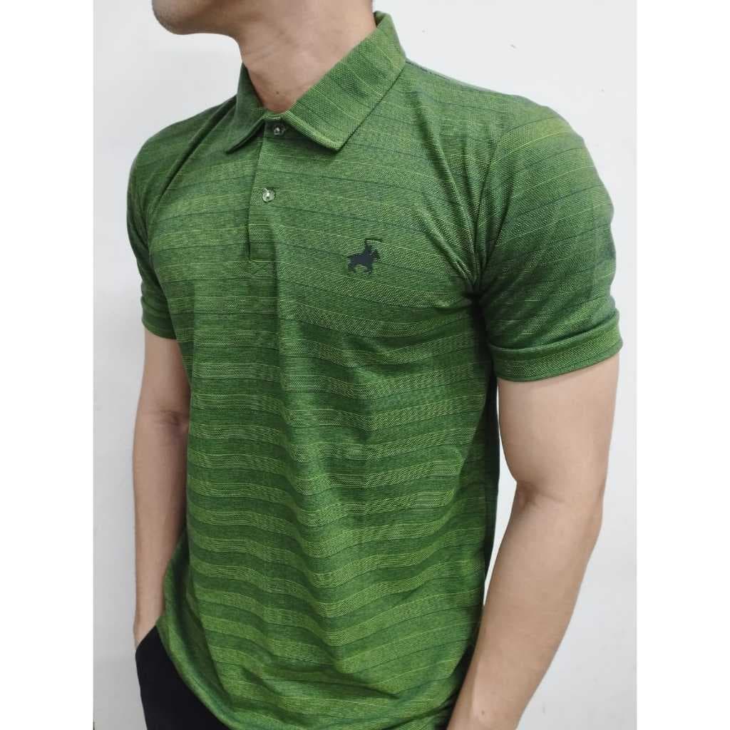 Camisa Gola Polo Masculina Malha Picket alto relevo