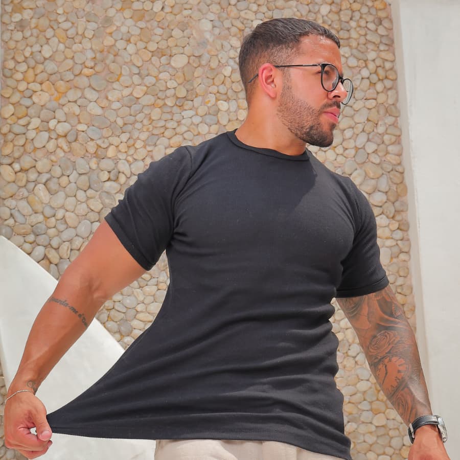 Americana Slim Fit Masculina — Conforto casual com caimento perfeito