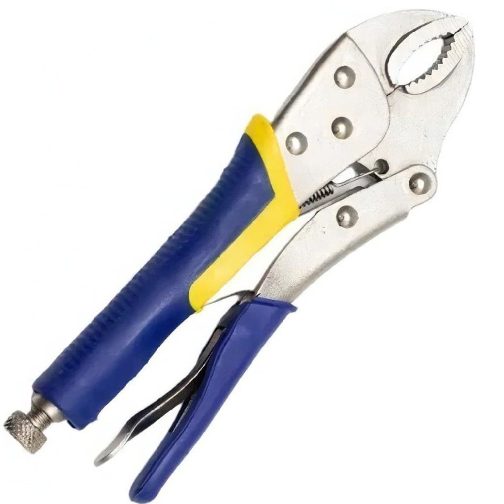 Alicate Pressão Metal Aço Cromo Mecânico - Multiuso 10'' Polegadas