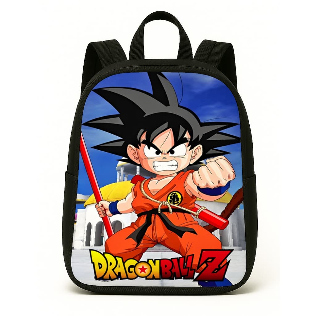 Mochila infantil Pequena Pré-Escolar Goku creche com Personagens